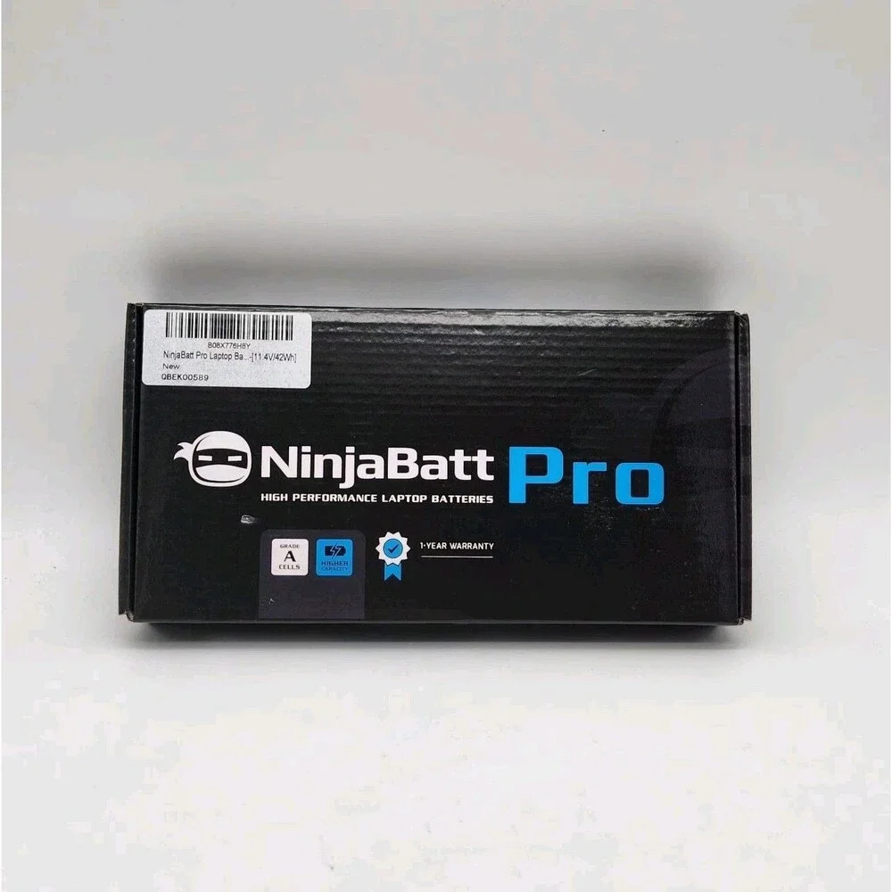 NinjaBatt Pro WDXOR 42wh Dell 11.4V 42wH Lithium-Ion Laptop Battery Replacement